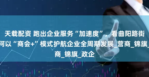 天载配资 跑出企业服务“加速度”，看曲阳路街道如何以“商会+”模式护航企业全周期发展_营商_锦旗_政企