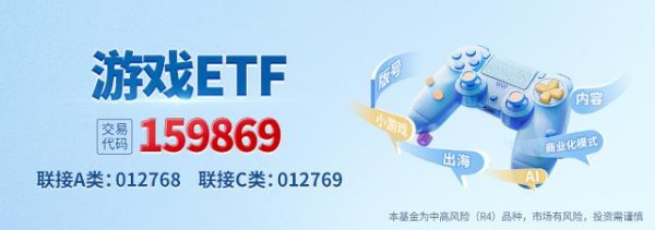 赤盈配资 游戏ETF（159869）近5个交易日“吸金”近12亿元，规模突破100亿元，游戏产业正成为提振消费新引擎